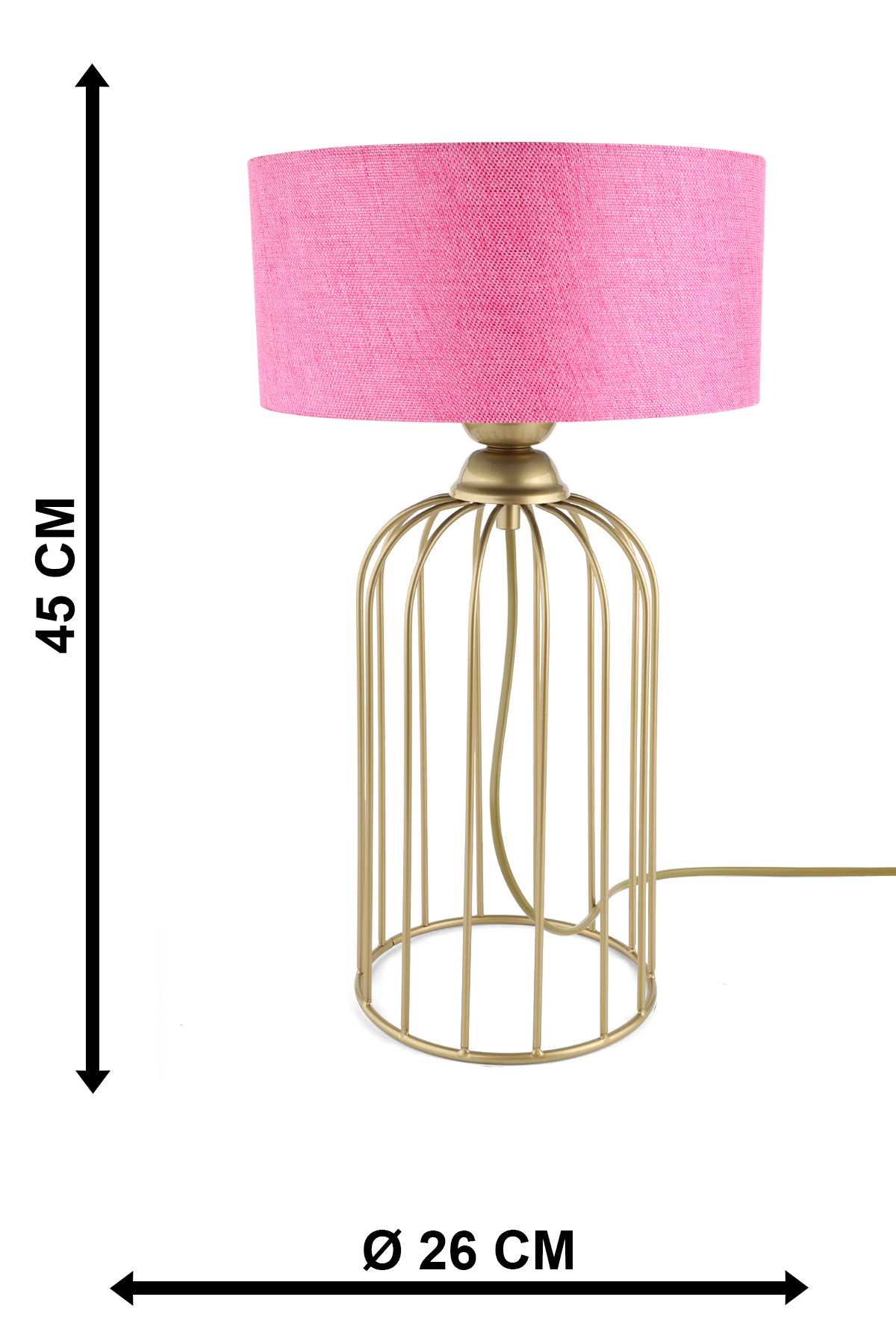 Tema Table lamp Antique,Pink